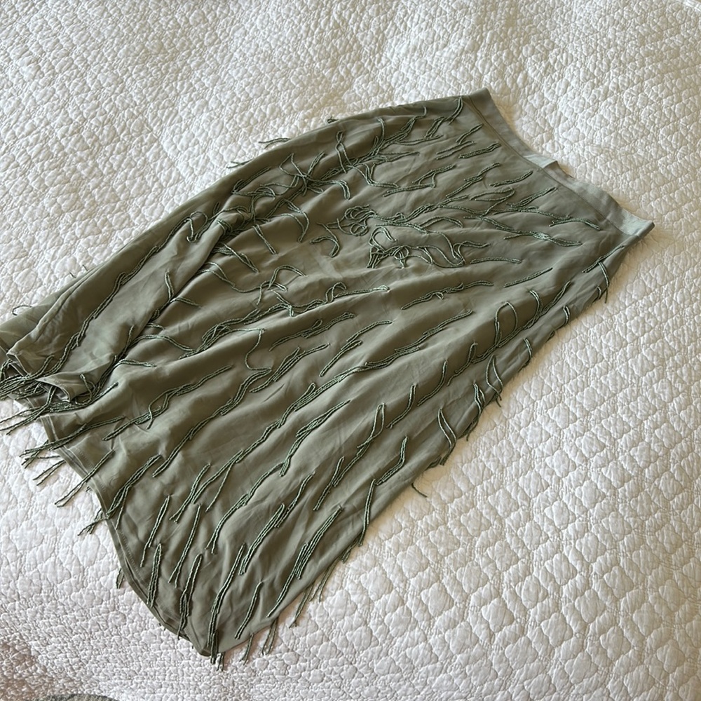H&M Beaded Pencil Skirt